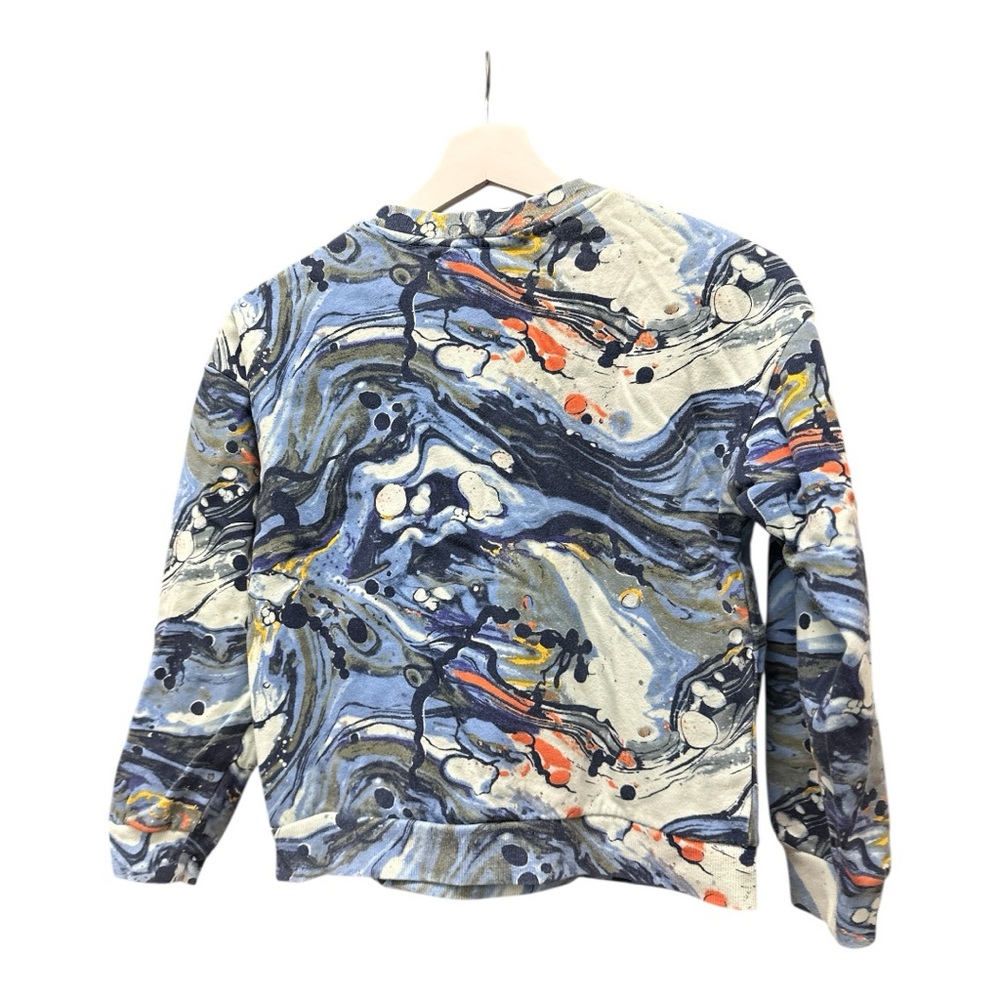 Abstract Patterned Men's Sweater - Picture 2 of 4